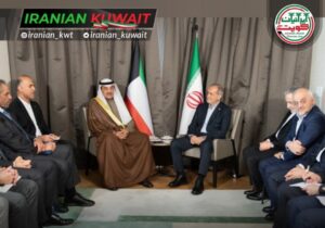 دیدار پزشکیان با ولیعهد کویت