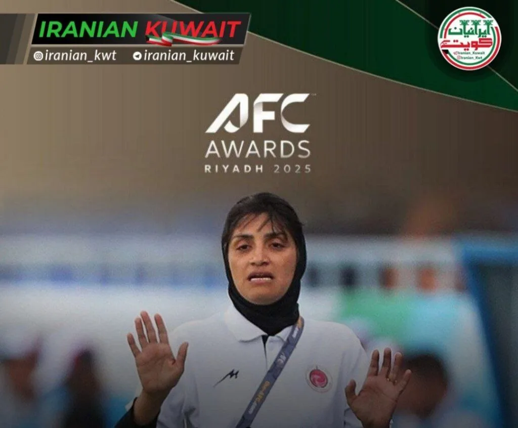 سرمربی تیم ملی فوتبال زنان ایران بانوی ایرانی