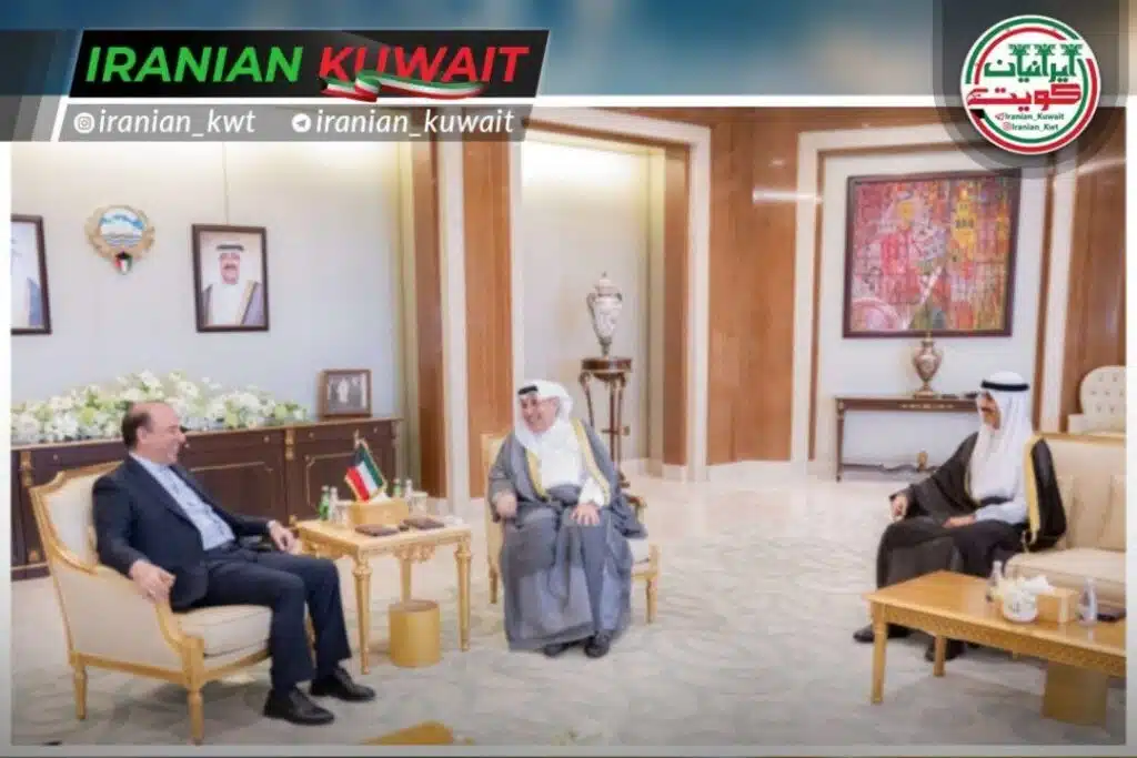 دیدار سفیر ایران با وزیر دیوان امیر - امیر کشور کویت - دیوان ولیعهد کویت