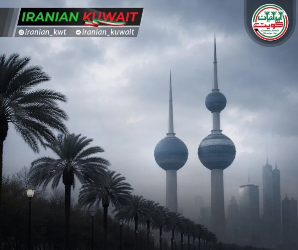 نفوذ توده هوای سرد در کویت و کاهش دما تا ۵ درجه