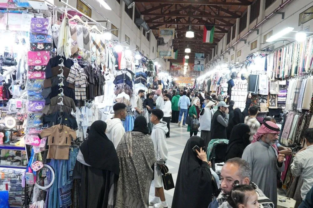 بازار المبارکیه؛ قبله گردشگری کویت در زمستان با حضور گسترده شهروندان، مقیمین و گردشگران